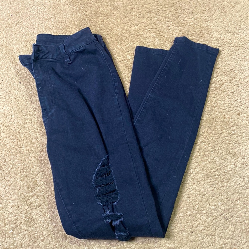 BBJ LA Ripped Skinny Jeans